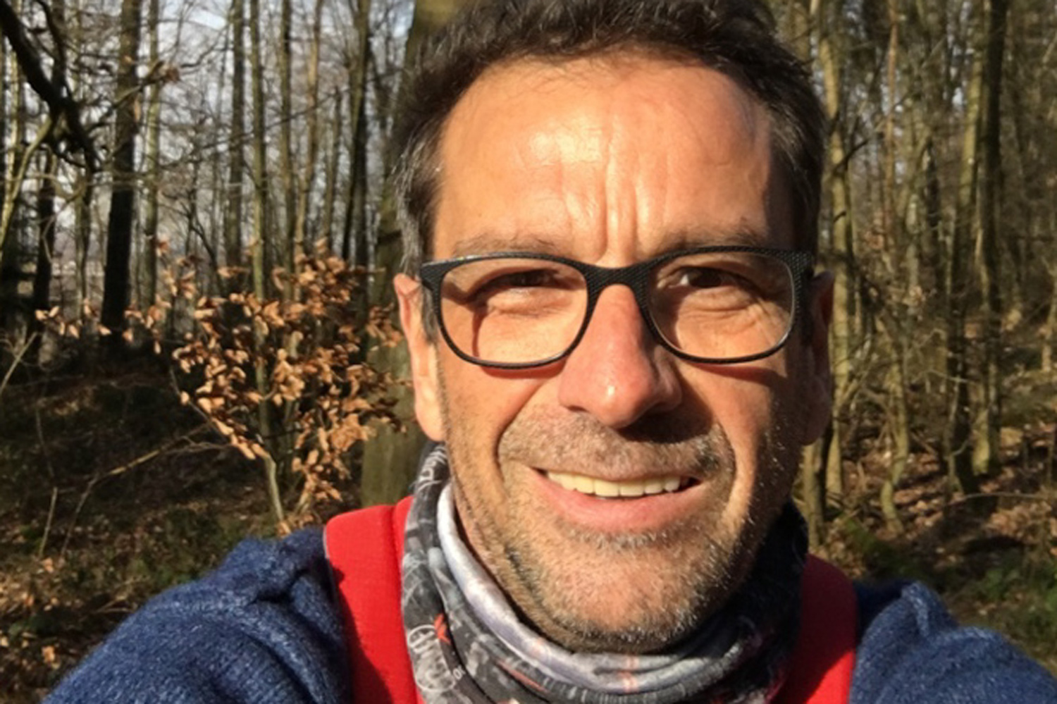 Klaus auf dem Saar-Hunsrück-Steig