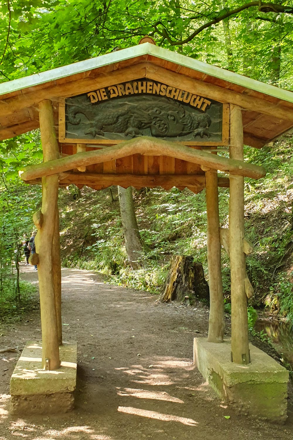 Drachenschlucht im Thüringer Wald
