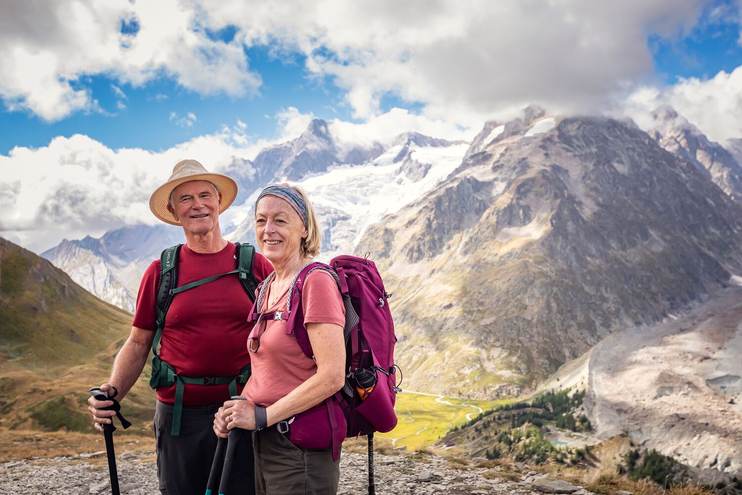 Wandern am und auf dem Mont Blanc