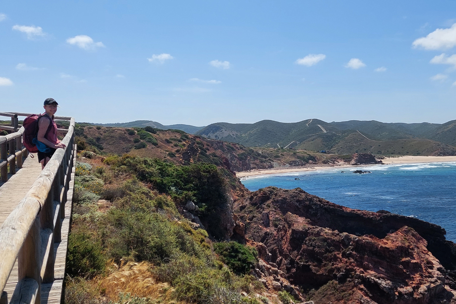 Endstation der Rota Vicentina