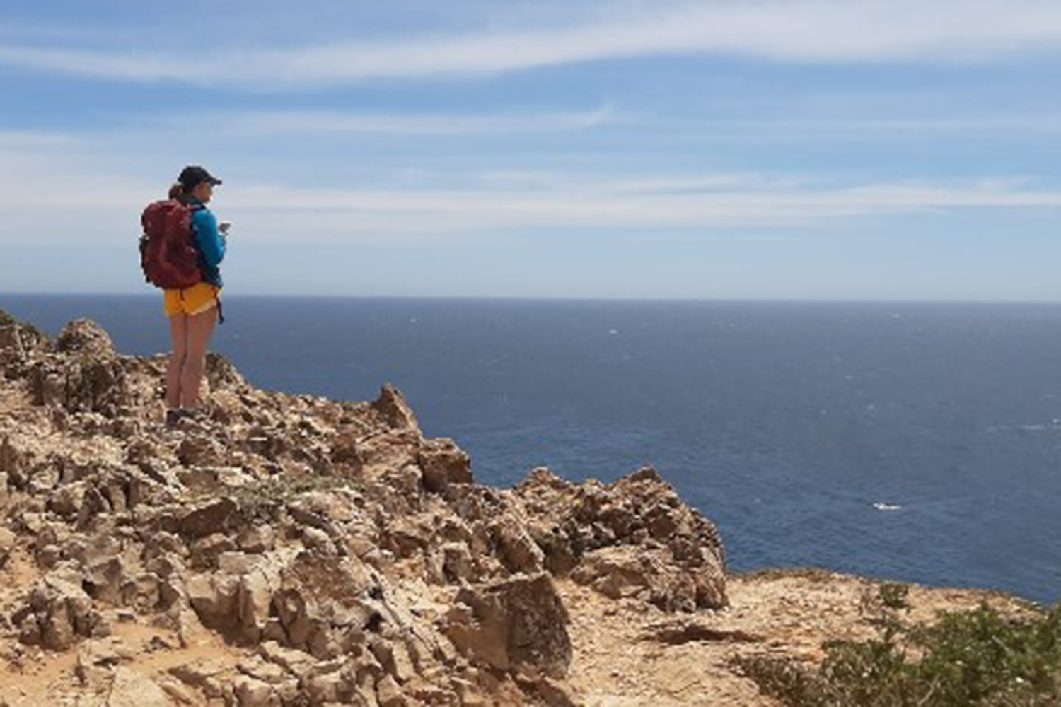 Klara an der Küste der Rota Vicentina