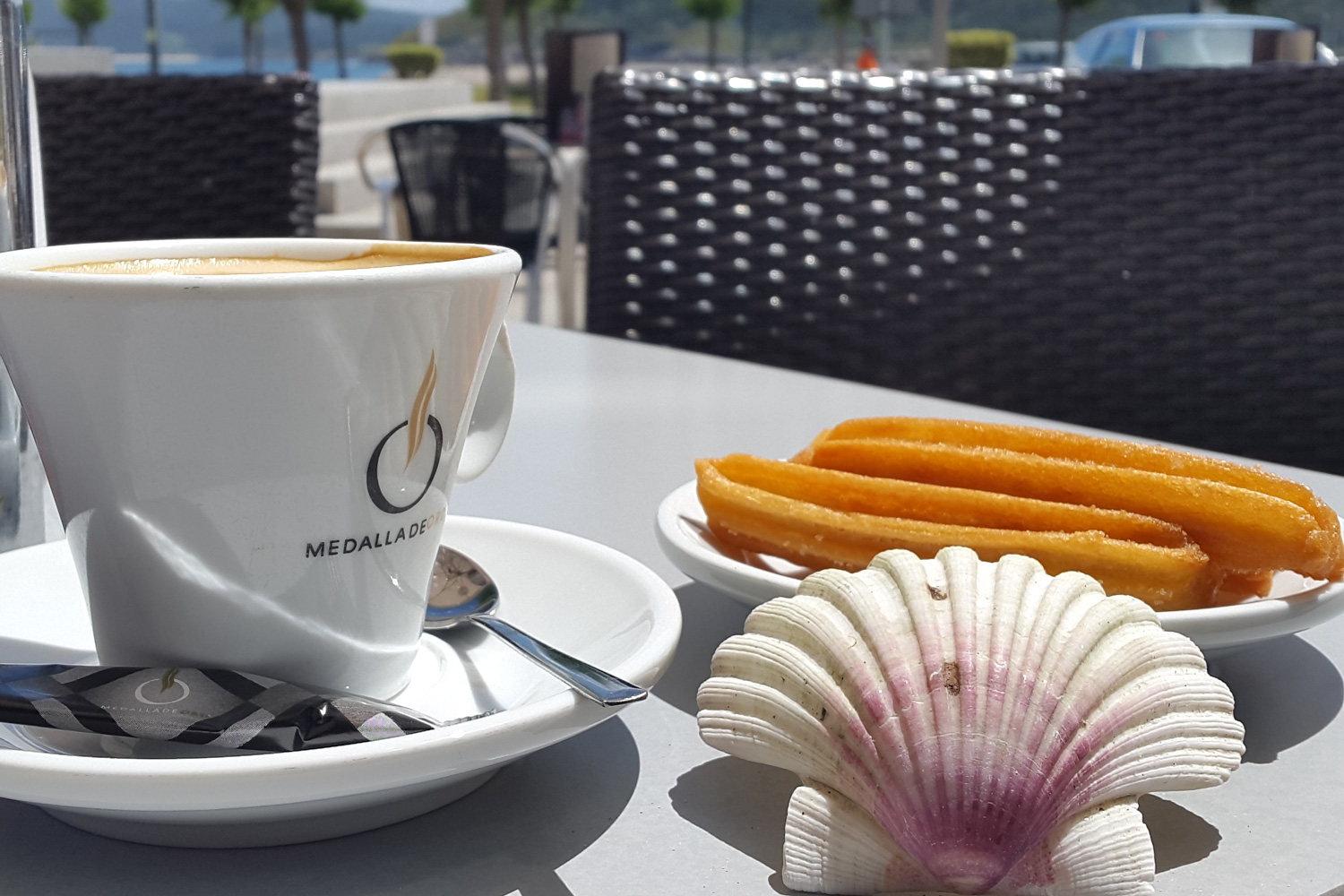 Pause auf dem Camino