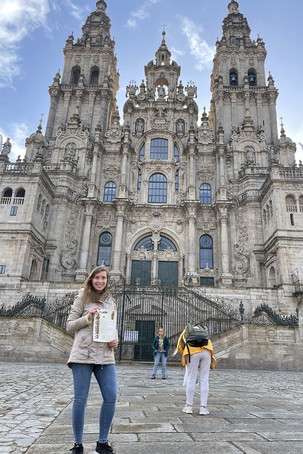 Angekommen in Santiago de Compostela