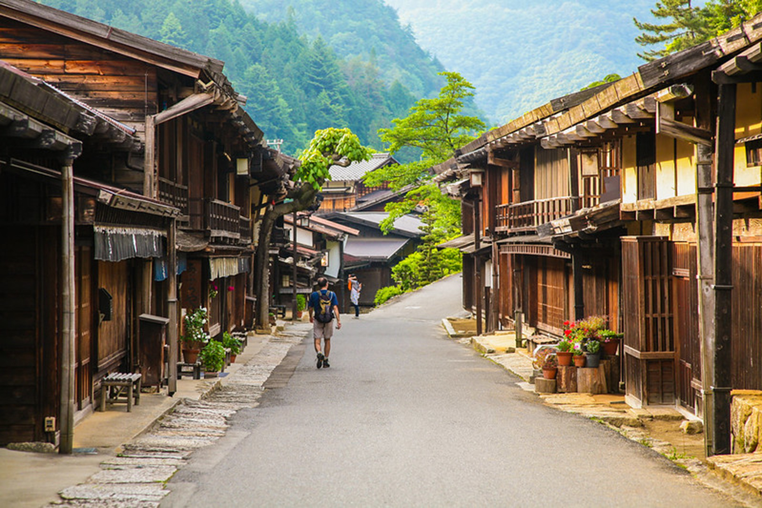 Unterwegs auf dem Nakasendo Trail